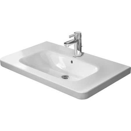 Duravit Furniture Basin 31" Durastyle w/Overflow+FaucetDeck, 1 Hole Wh 2320800000